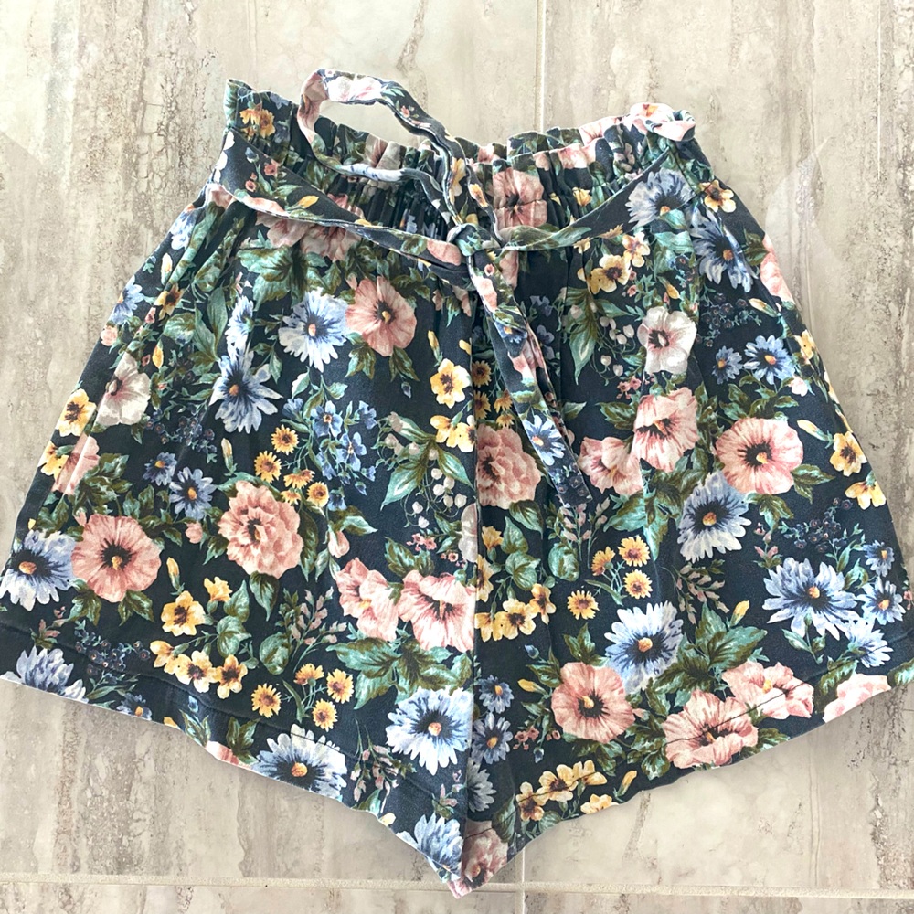 Wild Fable Floral High-waisted Shorts